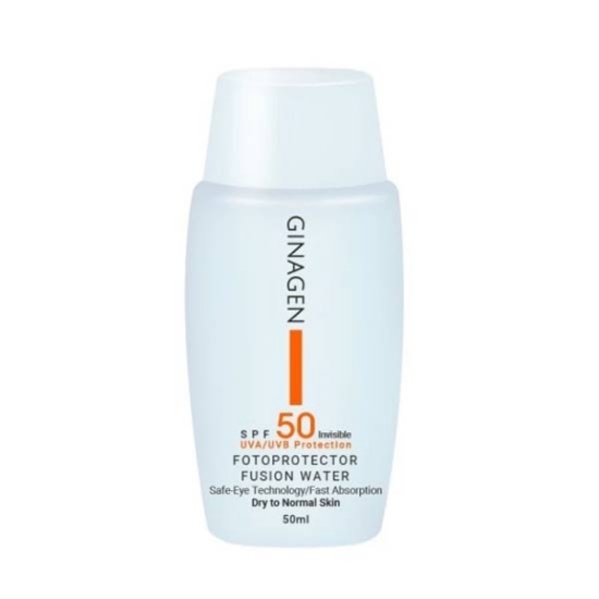 کرم ضد آفتاب ژیناژن SPF50 مناسب پوست های معمولی و خشک حجم 50 میلی لیتر