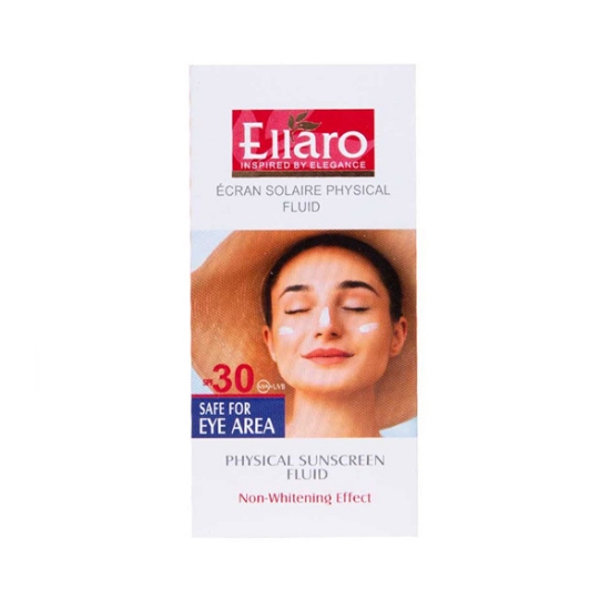 فلویید ضد آفتاب فیزیکال SPF 30 پوست حساس الارو حجم 50 میلی لیتر
