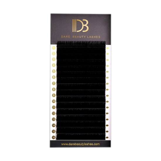 سری پالت مژه ۱۶ ردیفه DB با فر D ، ضخامت 0.07